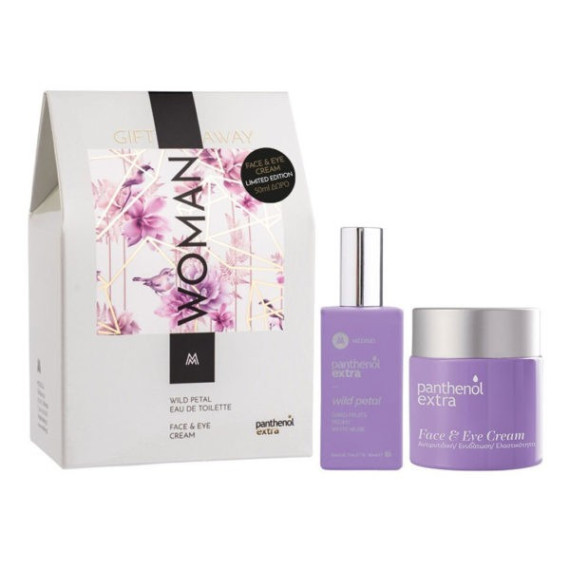 Medisei – Panthenol Extra Promo Limited Edition Γυναικείο Άρωμα Άγριο Τριαντάφυλλο 50ml & Αντιρυτιδική Κρέμα Προσώπου & Ματιών 100ml Medisei – Panthenol Extra Promo Limited Edition Γυναικείο Άρωμα Άγριο Τριαντάφυλλο 50ml & Αντιρυτιδική Κρέμα Προσώπου & Ματιών 100ml