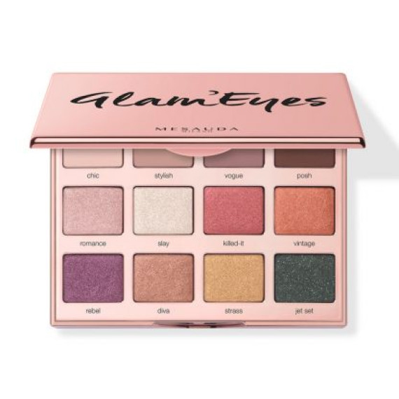 Mesauda Glam’ Eyes Eyeshadow Palette 12×1.2g Mesauda Glam’ Eyes Eyeshadow Palette 12×1.2g