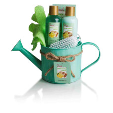 POKHARA ΣΕΤ ΜΠΑΝΙΟΥ – TIN WATERING CAN “Ginger Λεμόνι”