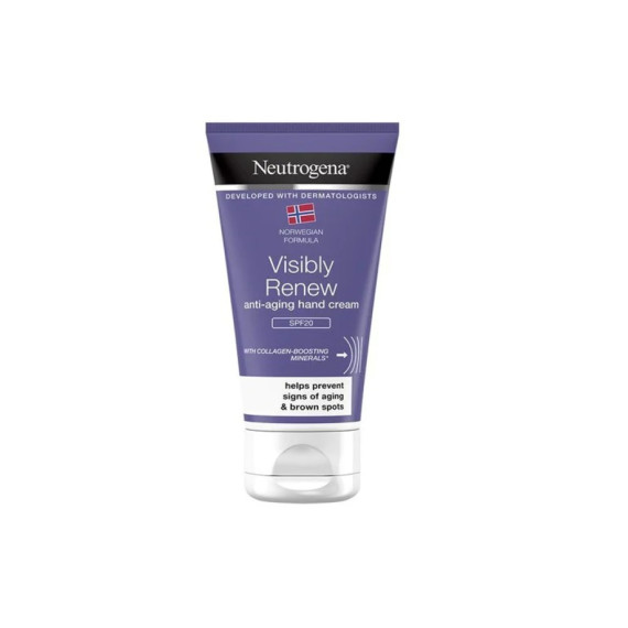 Neutrogena Visibly Renew Αντιγηραντική Κρέμα Χεριών SPF20 75ml Neutrogena Visibly Renew Αντιγηραντική Κρέμα Χεριών SPF20 75ml