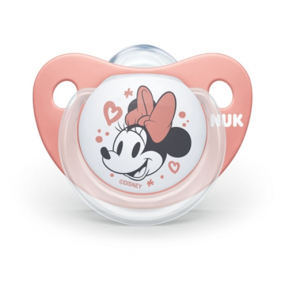 NUK Trendline Disney Mickey Πιπίλα Σιλικόνης (6-18 μηνών) ΚΟΚΚΙΝΟ NUK Trendline Disney Mickey Πιπίλα Σιλικόνης (6-18 μηνών) ΚΟΚΚΙΝΟ