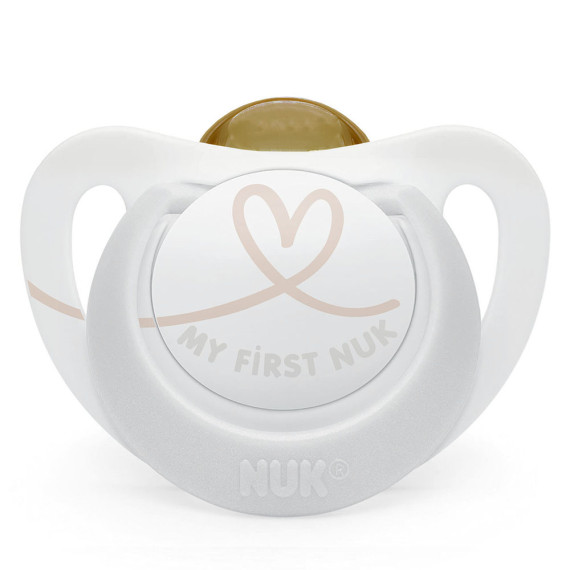 Nuk Star Πιπίλα Φυσικό ελαστικό 0-6 Μηνών 1 Τεμάχιo