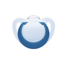 NUK Σταρ Πιπίλα Σιλικόνης Μ3 Μπλε 18-36m+ 1τμχ