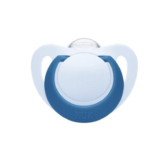 NUK Σταρ Πιπίλα Σιλικόνης Μ3 Μπλε 18-36m+ 1τμχ