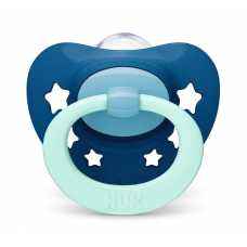 NUK Signature Πιπίλα Σιλικόνης (18-36 μηνών) ΣΙΕΛ