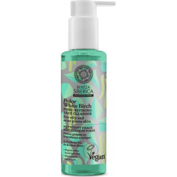 Natura Siberica Bereza Polar White Birch Pore-Refining Face Cleancer 145ml