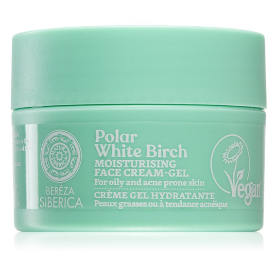 Natura Siberica Bereza Polar White Birch Moisturising Facial Cream-Gel 50ml