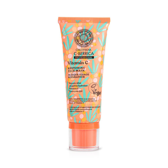 Natura Siberica Oblepikha C-berrica Vitamin C Restoring Face Mask 100ml