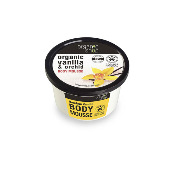 Organic Shop Organic Shop Vanilla & Orchid Body Mousse 250ml