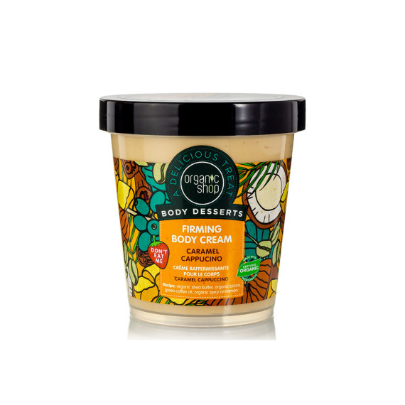 Natura Siberica Organic Shop Body Desserts Caramel Cappuccino Firming Body Cream 450ml Natura Siberica Organic Shop Body Desserts Caramel Cappuccino Firming Body Cream 450ml
