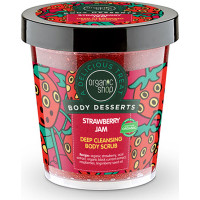 Natura Siberica Organic Shop Body Desserts Strawberry Jam Deep Cleansing Body Scrub 450ml Natura Siberica Organic Shop Body Desserts Strawberry Jam Deep Cleansing Body Scrub 450ml