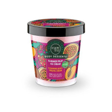 Natura Siberica Organic Shop Body Desserts Summer Fruit Ice Cream Cleansing Body Peeling Cream 450ml