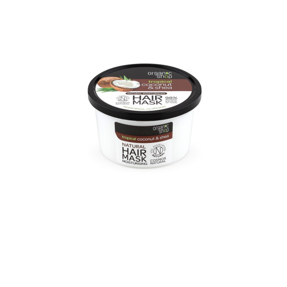 Natura Siberica Organic Shop Coconut & Shea Hair Mask 250ml