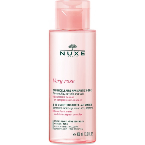 Nuxe Very Rose 3 in 1 Soothing Micellar Water 400ml