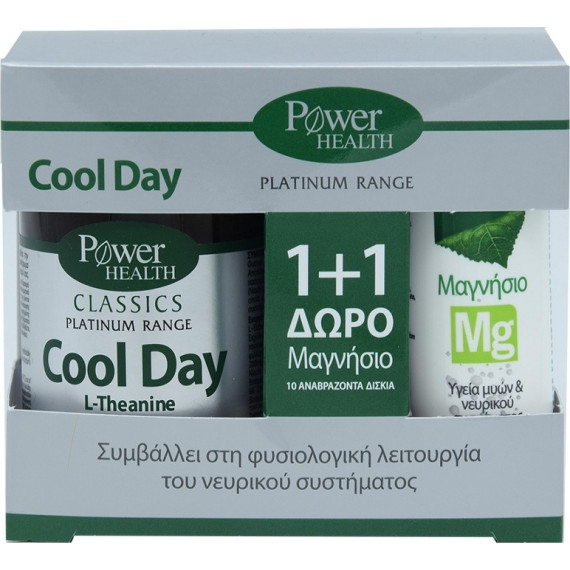 Power Health Cool Day 30 ταμπλέτες + Μαγνήσιο Mg 