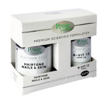 Power Of Nature Platinum Range Hairtone Nails & Skin 30 κάψουλες & B-Vit12 1000μg 20 tabs