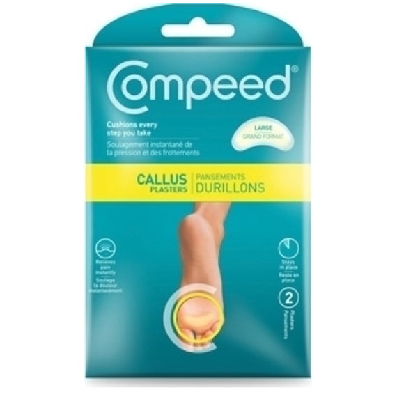 Compeed Επιθέματα Για Σκληρύνσεις Μεγάλα 2τμχ