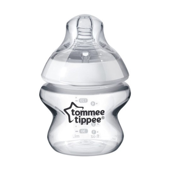 TOMMEE TIPPEE Closer To Nature Γυάλινο μπιμπερό 150ml - μικρή ροή