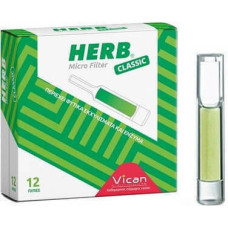 Vican Πίπες Τσιγάρων Herb Micro Filter 8mm 12τμχ