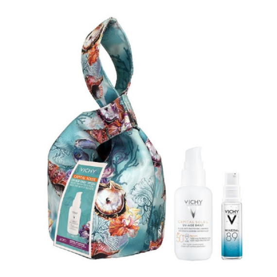 Promo Capital Soleil UV-Age Daily Αντηλιακό Προσώπου Κατά Της Φωτογήρανσης SPF50+ 40ml & Δώρο Ορός Mineral 89 Probiotic Fractions 10ml