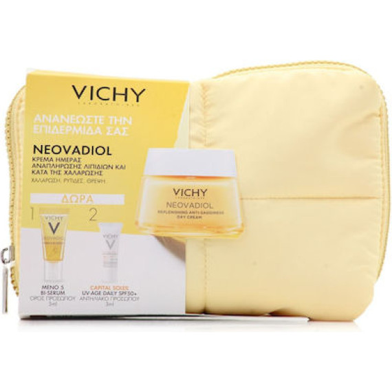 Vichy Spring Promo Neovadiol Κρέμα Ημέρας Κατά Χαλάρωσης 50ml & Meno 5 Bi-serum 5ml & Capital Soleil Spf50+ 3ml
