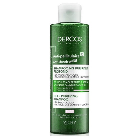 Vichy Dercos Anti-Dandruff Deep Purifying Shampoo 250ml Vichy Dercos Anti-Dandruff Deep Purifying Shampoo 250ml