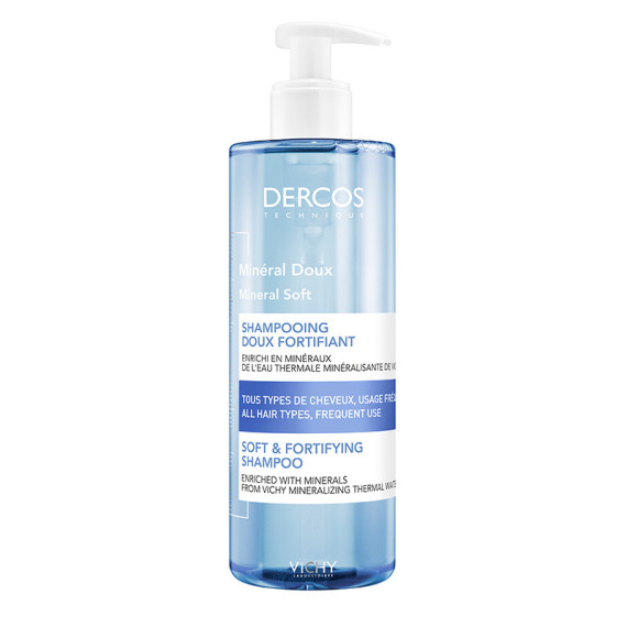 Vichy Dercos Mineral Soft Σαμπουάν Καθημερινής Χρήσης για Όλους τους Τύπους Μαλλιών 400ml Vichy Dercos Mineral Soft Σαμπουάν Καθημερινής Χρήσης για Όλους τους Τύπους Μαλλιών 400ml