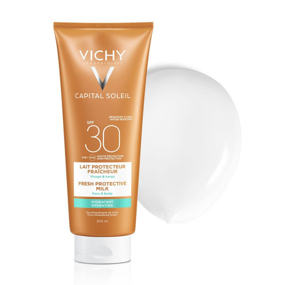 Vichy Capital Soleil Fresh Hydrating Milk SPF30 300ml Vichy Capital Soleil Fresh Hydrating Milk SPF30 300ml