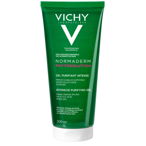 Vichy Normaderm Phytosolution Intensive Purifying Gel 200ml Vichy Normaderm Phytosolution Intensive Purifying Gel 200ml