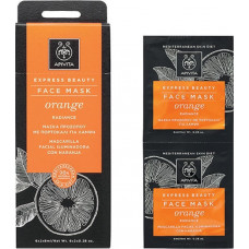 Apivita Express Beauty Face Mask Radiance Orange 2x8ml