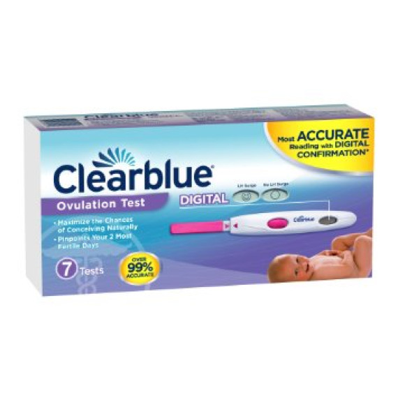 CLEARBLUE 7 ΨΗΦΙΑΚΑ ΤΕΣΤ ΩΟΡΡΗΞΙΑΣ 1ΤΜΧ. CLEARBLUE 7 ΨΗΦΙΑΚΑ ΤΕΣΤ ΩΟΡΡΗΞΙΑΣ 1ΤΜΧ.