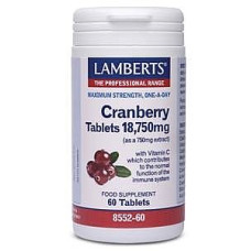 LAMBERTS CRANBERRY 18.750MG 60tabs