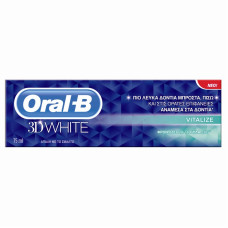 ORAL B 3D WHITE VITALIZE 75ML ORAL B 3D WHITE VITALIZE 75ML