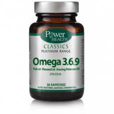 POWER HEALTH CLASSICS PLATINUM OMEGA 3, 6, 9 30caps POWER HEALTH CLASSICS PLATINUM OMEGA 3, 6, 9 30caps