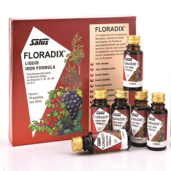 POWER HEALTH FLORADIX 10 x 20ml