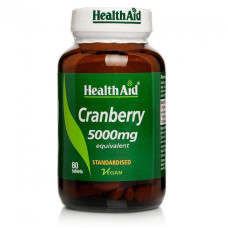 HEALTH AID CRANBERRY 5000MG 60vetabs
