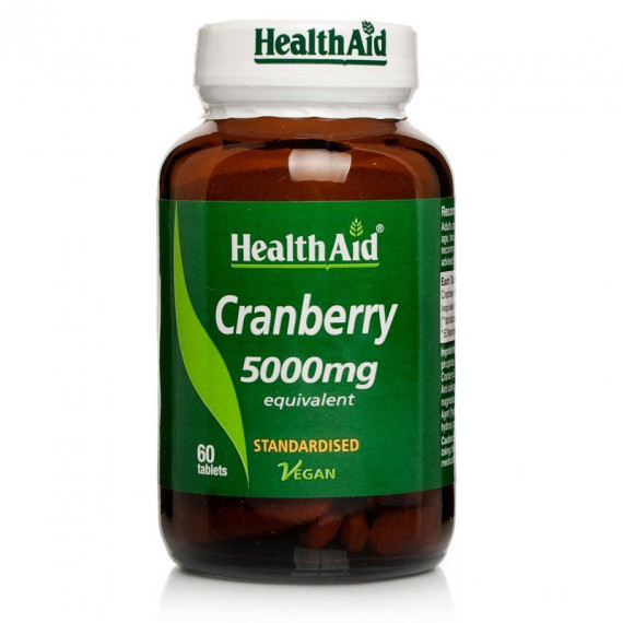 HEALTH AID CRANBERRY 5000MG 60vetabs HEALTH AID CRANBERRY 5000MG 60vetabs