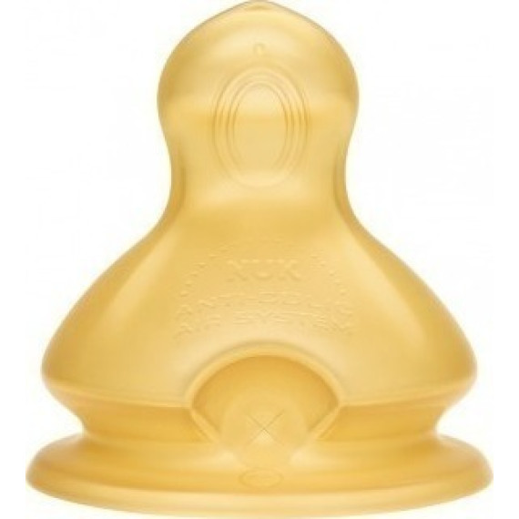  Nuk First Choice+ Θηλή Καουτσούκ Κατά Των Κολικών Μέγεθος 2 Medium  Nuk First Choice+ Θηλή Καουτσούκ Κατά Των Κολικών Μέγεθος 2 Medium 