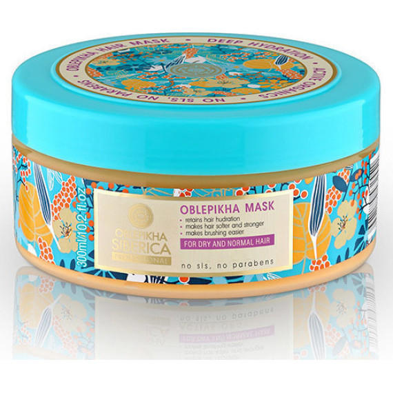 Natura Siberica Oblepikha Mask Dry-Normal Hair 300ml