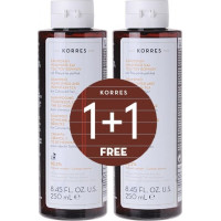 Korres Sunflower & Mountain Tea Shampoo 2x250ml