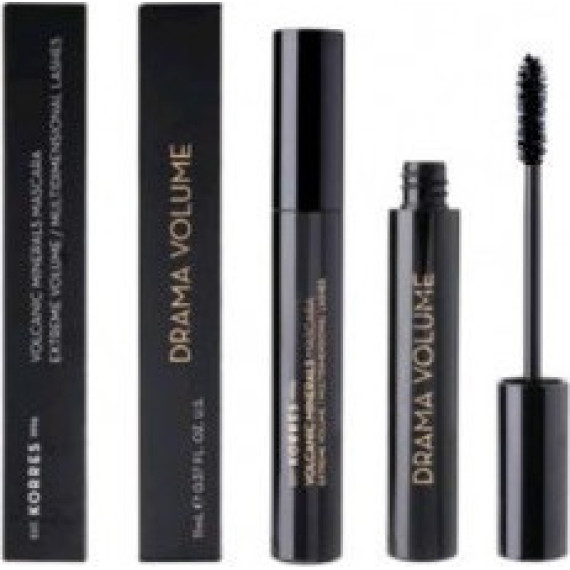  Korres Drama Volume Mascara Volcanic Minerals 01 Black 