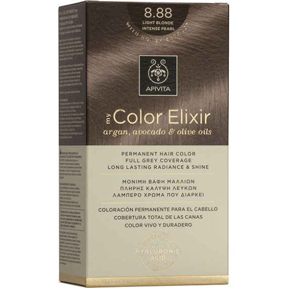  Apivita My Color Elixir 8.88 Ξανθό Ανοιχτό Έντονο Περλέ 
