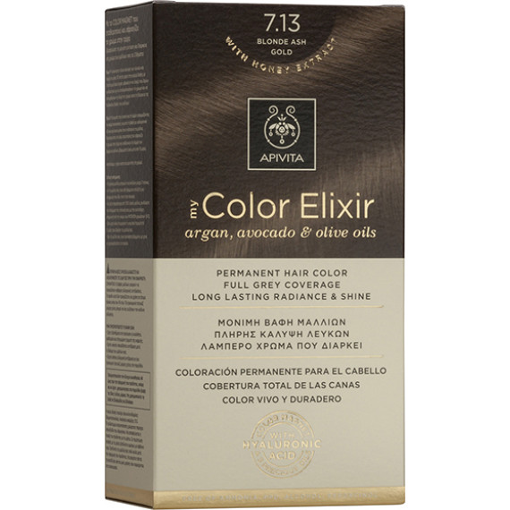  Apivita My Color Elixir 7.13 Ξανθό Σαντρέ Μελί 