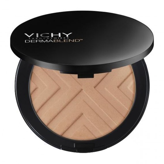 VICHY DERMABLEND COVERMATTE COMPACT POWDER FOUNDATION SPF 25 45 GOLD MAKE-UP ΥΨΗΛΗΣ ΚΑΛΥΨΗΣ ΣΕ ΜΟΡΦΗ ΠΟΥΔΡΑΣ 9.5 g