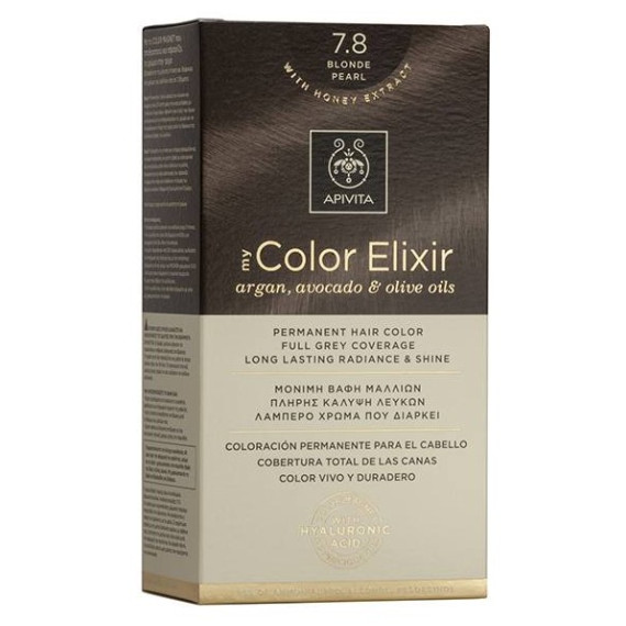  Apivita My Color Elixir 7.8 Ξανθό Περλέ 