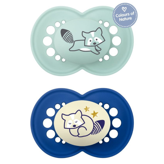 Σετ Πιπίλες Day & Night 16+ μηνών – Συλλογή Forest Σετ Πιπίλες Day & Night 16+ μηνών – Συλλογή Forest