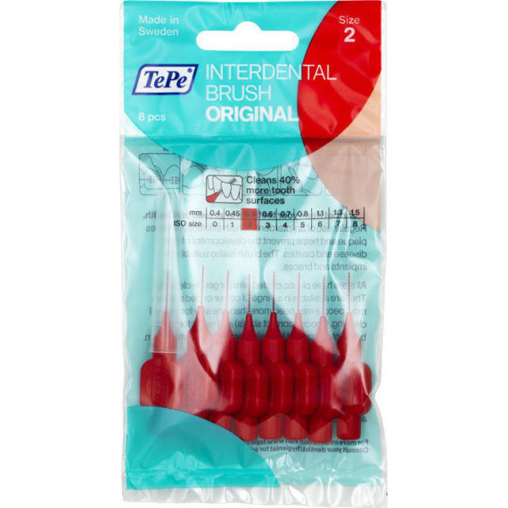 TEPE ΜΕΣΟΔΟΝΤΙΑ ΒΟΥΡΤΣΑΚΙΑ  ΚΟΚΚINΑ 0.5mm